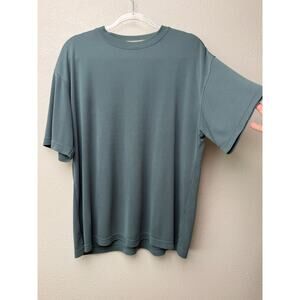Burma Bibas Slate Green Oversized CrewNeck T-Shirt M